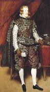 Diego Velazquez, Portrait en pied de Philippe IV (df02)